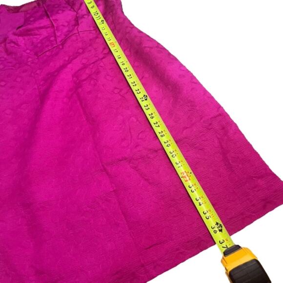 Taylor mod jacquard textured pink sheath dress sz 8 valentines day pink date - Picture 12 of 12